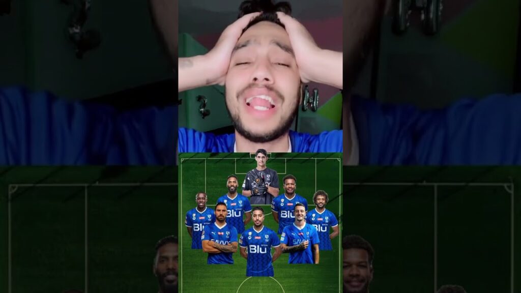 تشكيل الهلال السعودي بكل الصفقات الجديده نيمار وبونو وسافيتش ونيفير ومالكوم ايه كل دا😱🔥 #السعودية