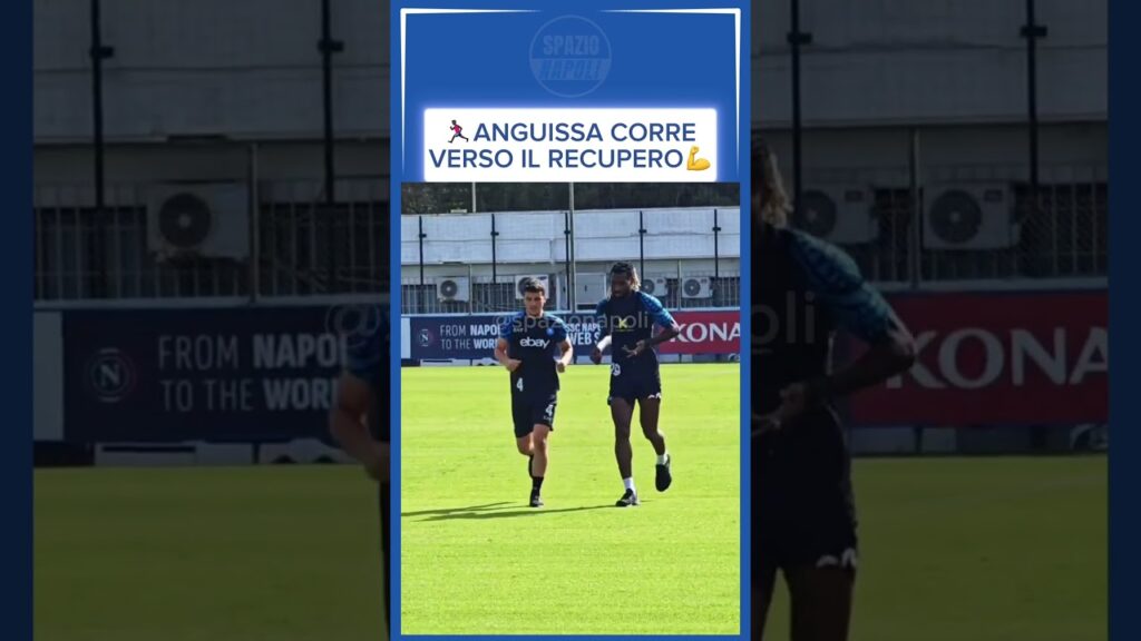 ZAMBO ANGUISSA CORRE VERSO IL RECUPERO DOPO L’INFORTUNIO #shorts