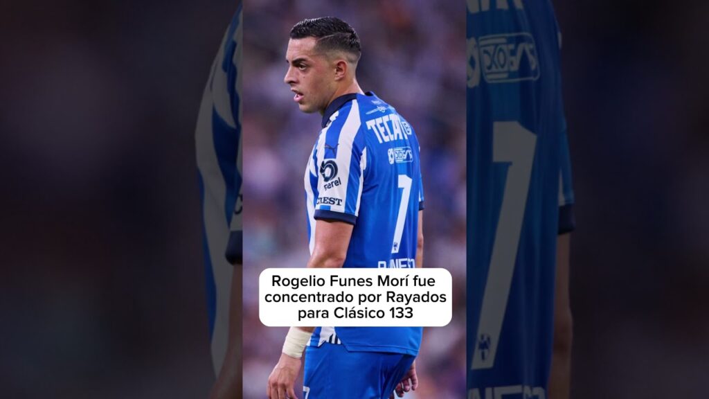 Rogelio Funes Mori concentrado para el Clásico Regio 133 #futbol #monterrey #rayados #tigres