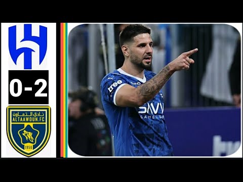 ملخص مباراة الهلال و التعاون اليوم 2_0/أهداف مباراة الهلال و التعاون اليوم دوري روشن السعودي