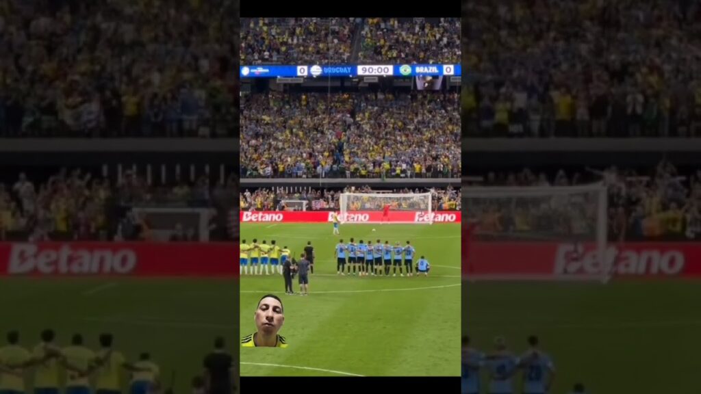 La Gran Atajada del Portero Sergio Rochet a Militao para el paso a Semifinales de Uruguay.