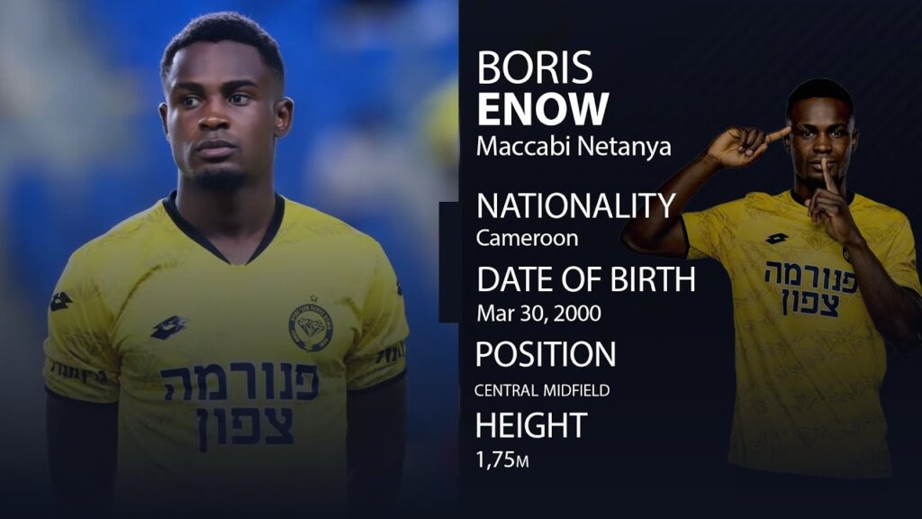 Boris Enow ● Maccabi Netanya ● CM ● Highlights 2022/2023