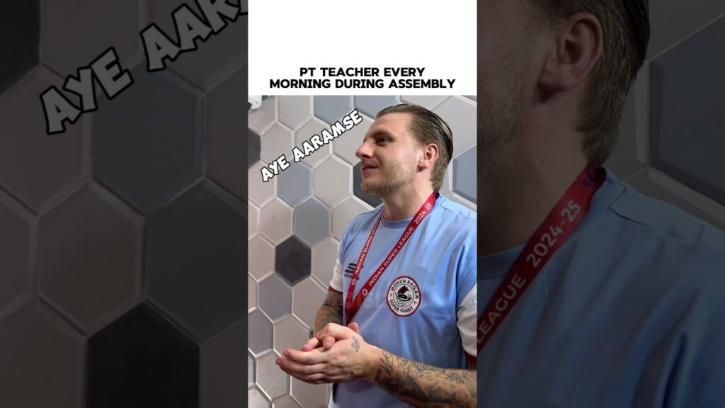 We all had a PT teacher like #JasonCummings! 😂 | #EBFCMBSG #ISL #MBSG #KolkataDerby #shorts
