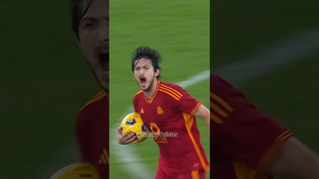 Sardar Azmoun goal for Roma!!🇮🇷 #goals#azmoun#sardarazmoun #football #footballshorts