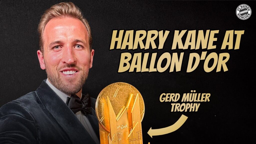 Harry Kane up close! This is what a Ballon d'Or night looks like from a player's views | BTS