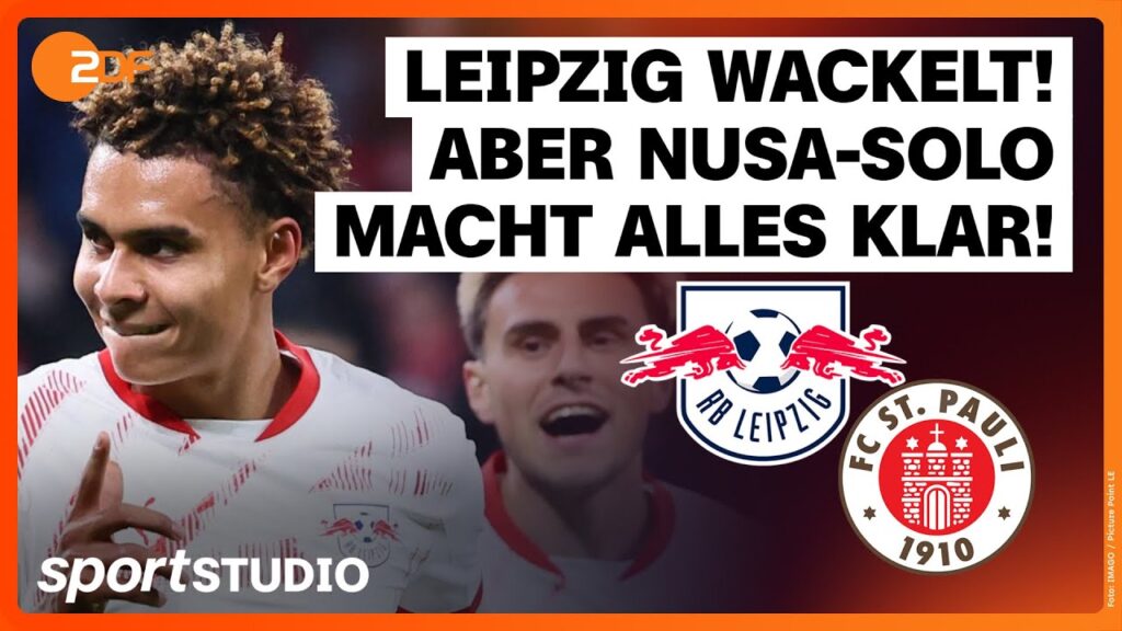 RB Leipzig – FC St. Pauli | DFB-Pokal 2024/25, 2. Runde | sportstudio