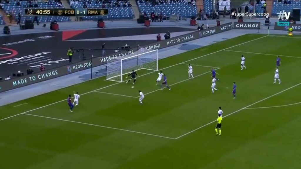 Luuk de Jong GOAL vs Real Madrid | Barcelona vs Real Madrid | 1-1|