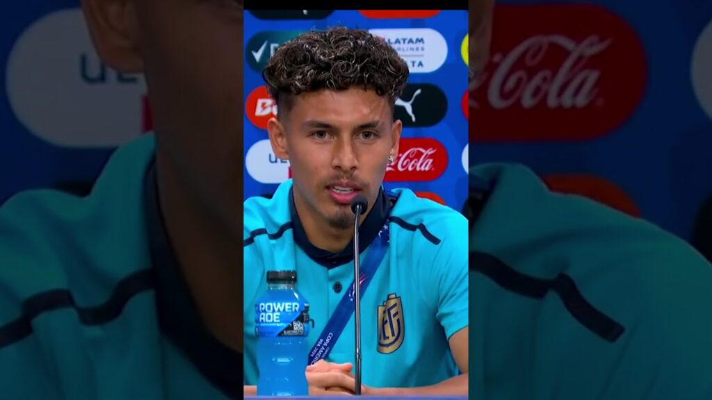 🎙️Jeremy Sarmiento, jugador de #LaTri, habló en rueda de prensa