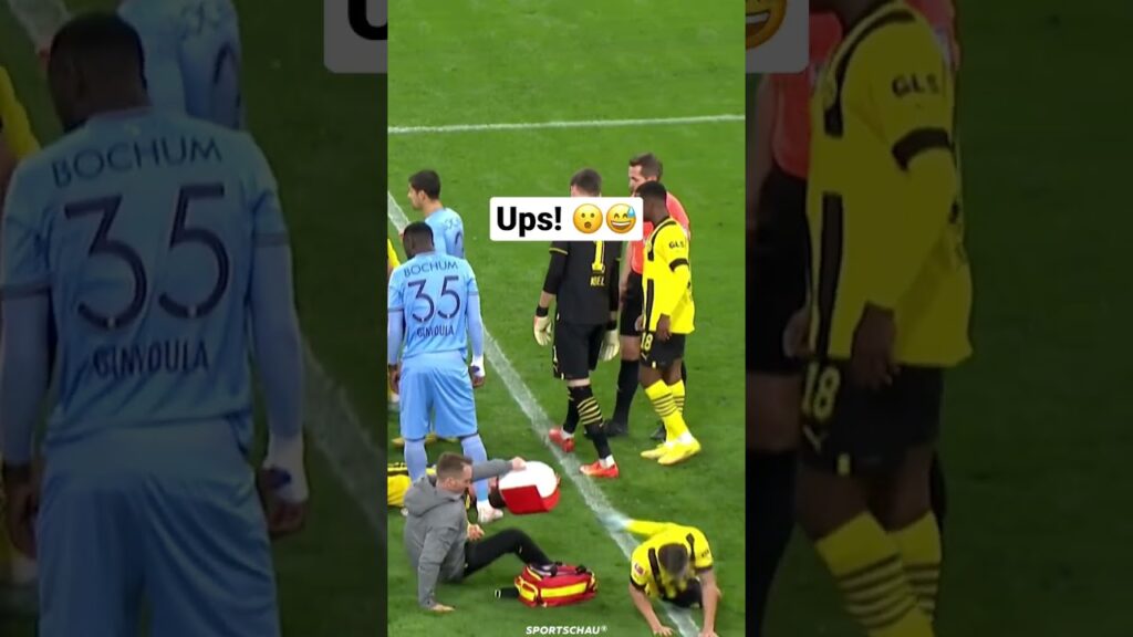 Wenn der Physio die Grätsche auspackt …