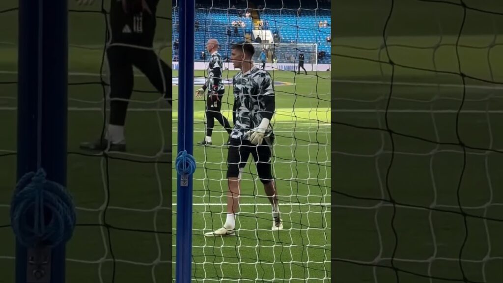 Nick Pope goalkeeping warm up v #chelseafc #nufc #newcastleunited #premierleague