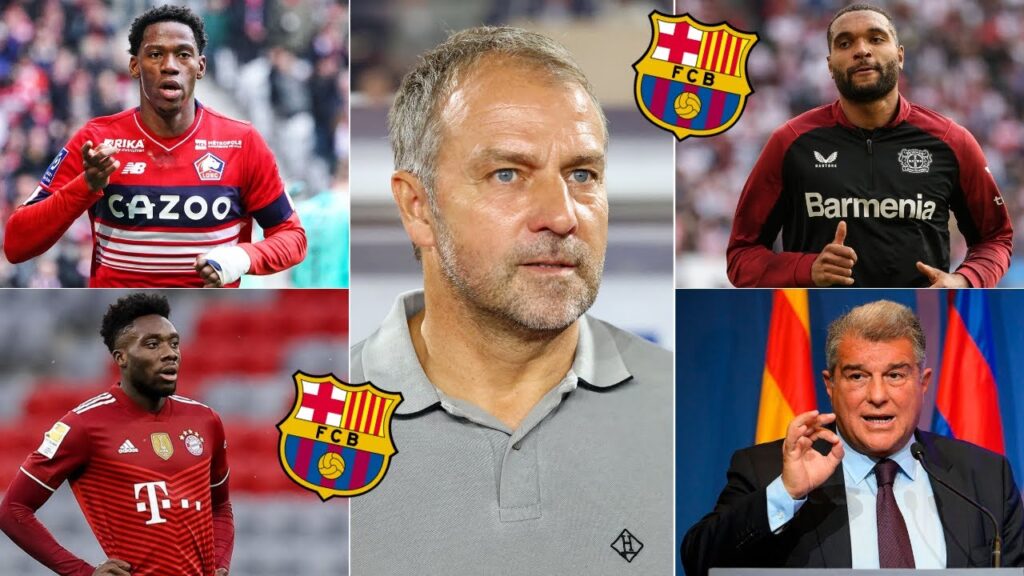 🚨🚨 BARCELONA'S AMBITIOUS TRANSFER STRATEGY FOR 25🥶 PURSUING ALPHONSO DAVIES, JONATHAN TAH & J.DAVID