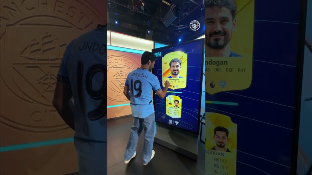 Gundogan predicts his FC25 Rating 👀 #ManCity #FC25 #shorts