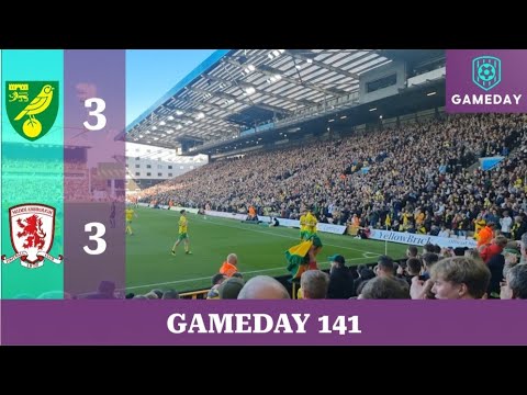 GAME OF THE SEASON - Norwich City vs Middlesbrough - Gameday No 141