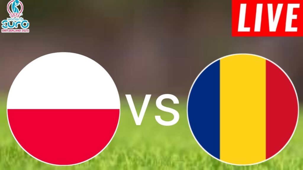 Poland Women vs Romania Women Live Score l Uefa Euro Women 2024/25 l Full Match Streaming