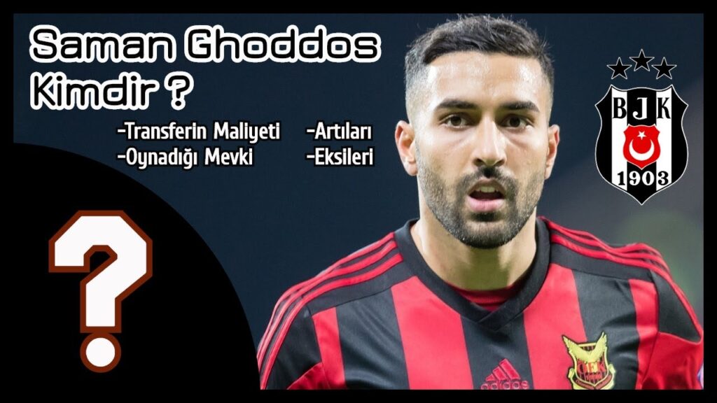 Saman Ghoddos Kimdir? Kartal'a Pers Prensi! Yaşı, Maliyeti, Artıları ve Eksileri - Beşiktaş Transfer