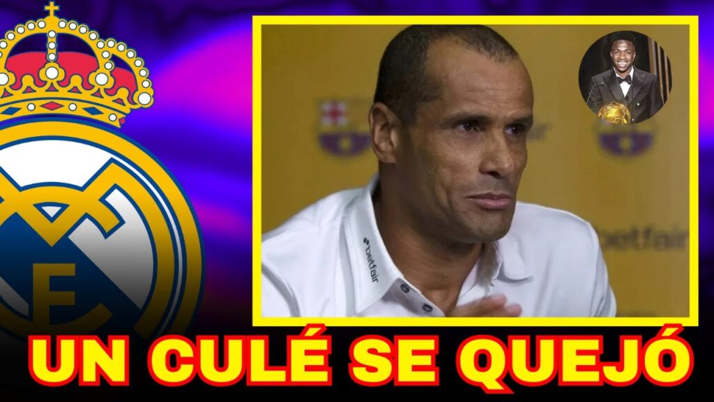 HASTA UN CULÉ COMO RIVALDO SE QUEJÓ DEL 'ROBO DE ORO' A VINICIUS