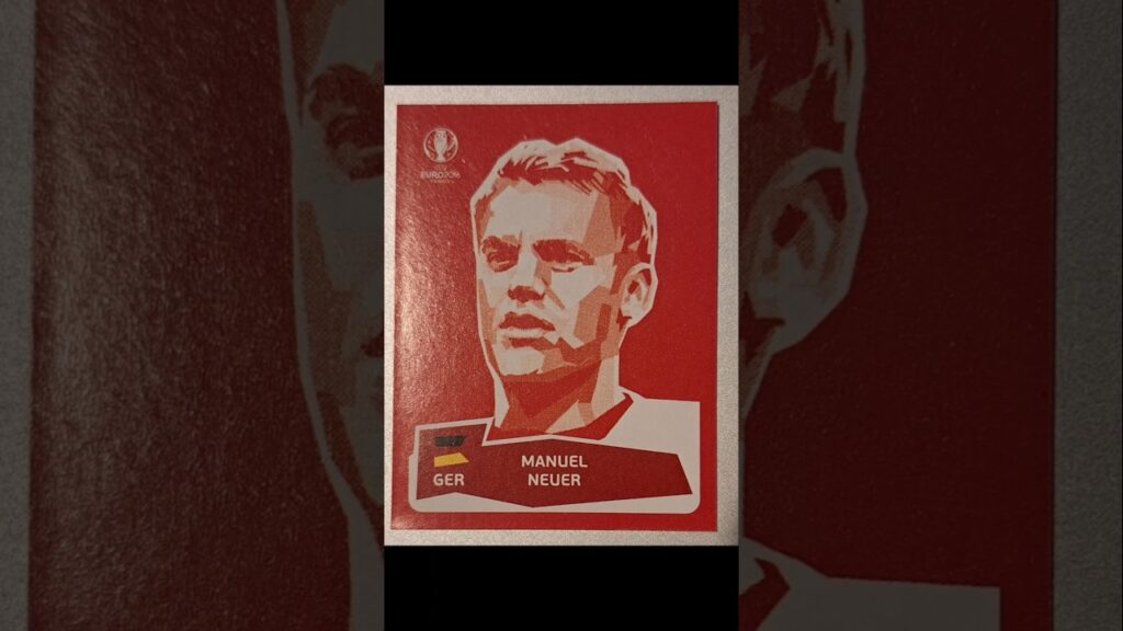 Manuel Neuer Panini Sticker   @Fußball_Sticker6284