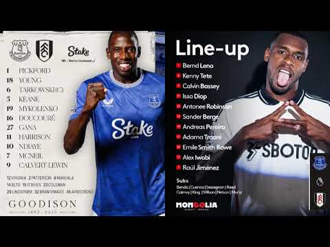 Everton VS Fulham - Premier League 2024/25 - BBC Radio 5 Live commentary