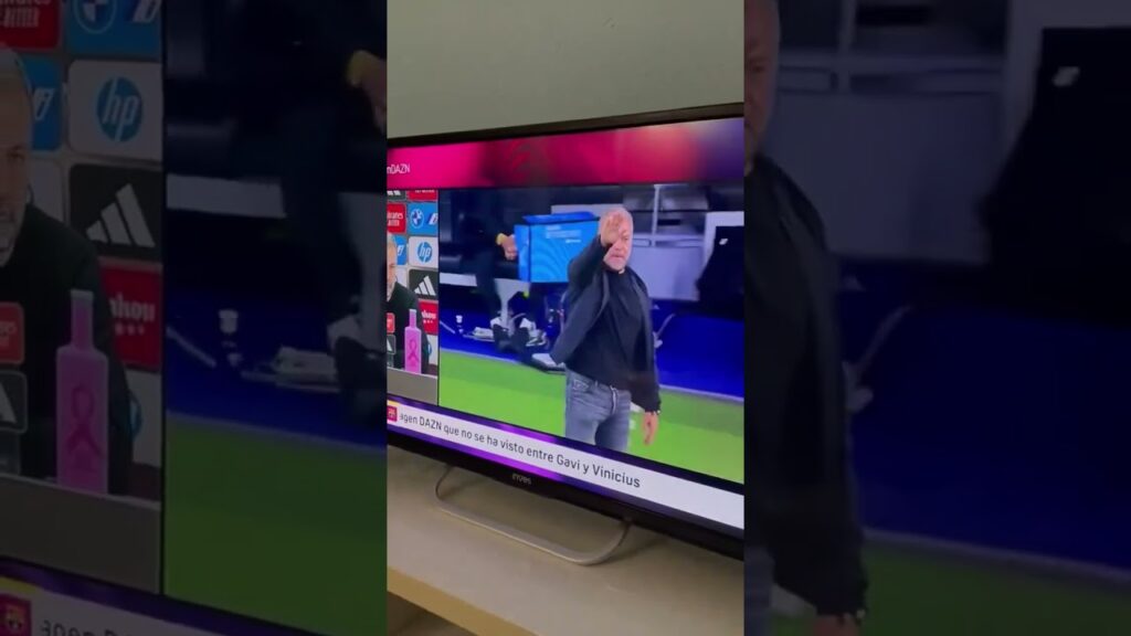 Hansi Flick moving like his ancestors!