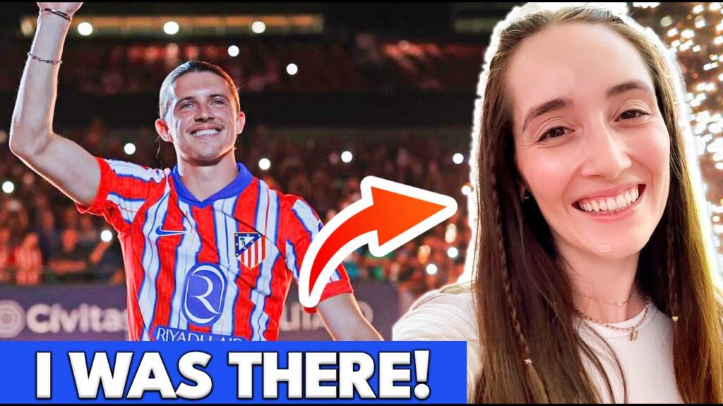 THE MOMENT CONOR GALLAGHER WAS ANNOUNCED AS AN ATLÉTICO DE MADRID PLAYER