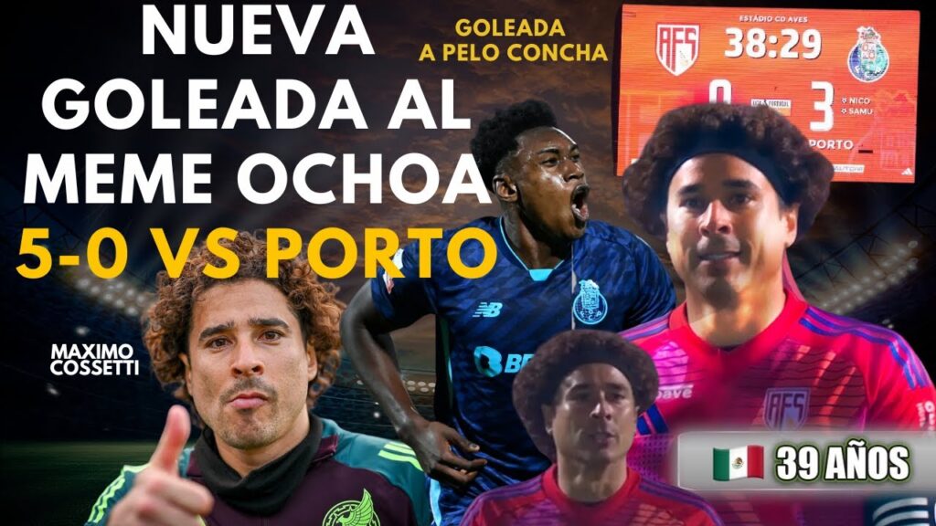 EL MEME OCHOA SE VUELVE A COMER UNA GOLEADA, ¡OTRA MÁS A LA LARGA LISTA DE GOLEADAS! EL MEME OCHOA SE VUELVE A COMER UNA GOLEADA, ¡OTRA MÁS A LA LARGA LISTA DE GOLEADAS!