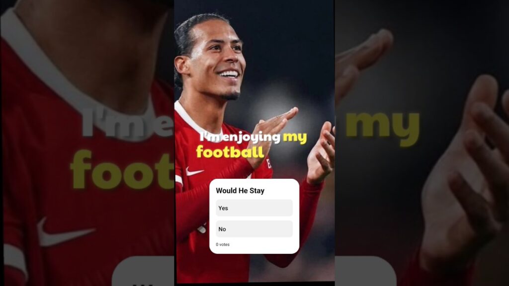 Virgil van Dijk on His Future in Football