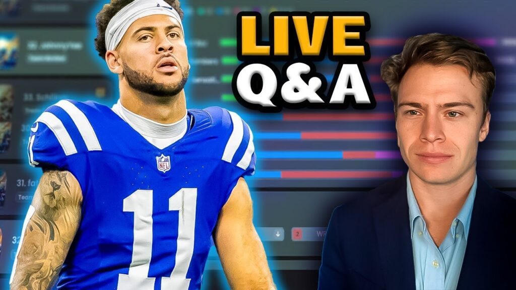 Richardson Benched, Diggs IR, Diontae Traded (Live Q&A)