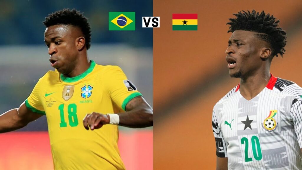 Vinicius vs Mohammed kudus...goals and skills (BRAZIL VS GHANA ) #brazil #ghana #ajax #realmadrid