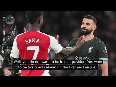 Title rivals clash - Arteta disappointed and Slot gets sweary after pulsating 2-2 draw | Soccer