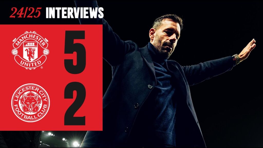 Ruud van Nistelrooy & Diogo Dalot React To Carabao Cup Win! 🔥