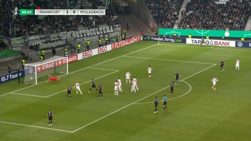 Ko Itakura Goal | Frankfurt vs M'gladbach 1-1 Highlights | DFB Pokal 2024/25