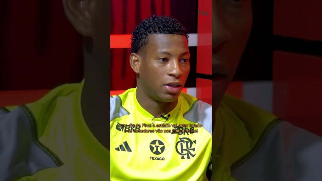 O atacante Gonzalo Plata foi o convidado de hoje do Resenha do Jogo