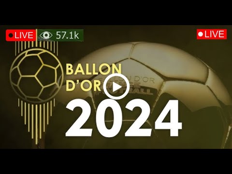 Ballon d'Or 2024 Full Ceremony | Ballon d'Or 2024 Live Award