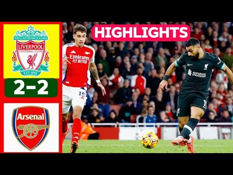 Arsenal vs Liverpool 2-2 | Intense Premier League Clash | #Arsenal #Liverpool #PremierLeague