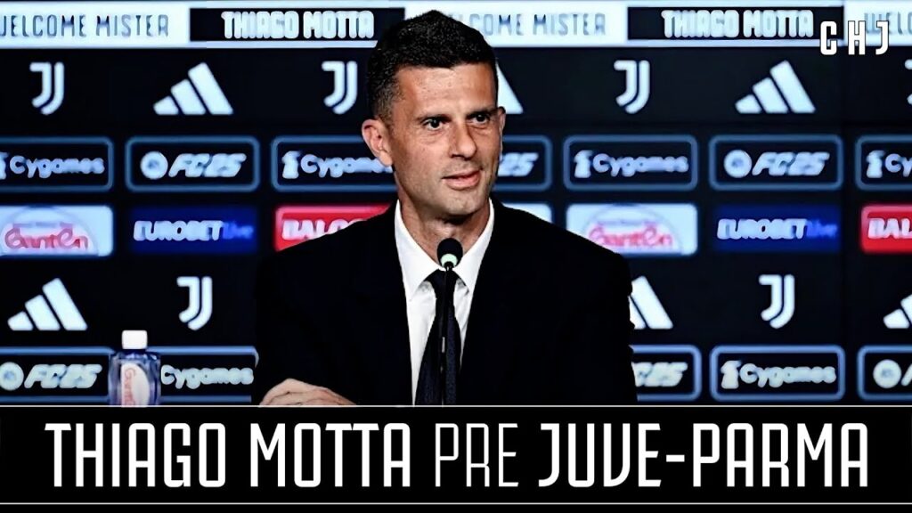 Conferenza Stampa Thiago Motta pre Juve-Parma "Koopmeiners convocato"