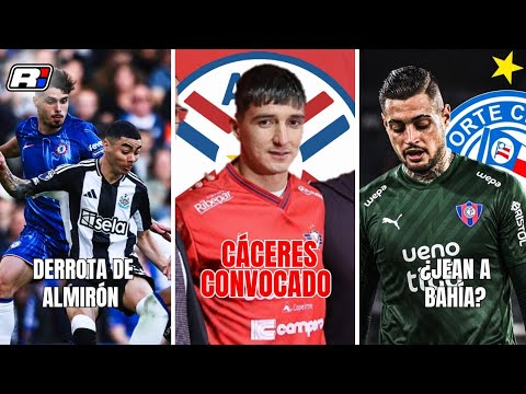¿Jean Fernándes dejará Cerro Porteño? Alfaro CONVOCARÁ a Cáceres | Derrota de Almirón