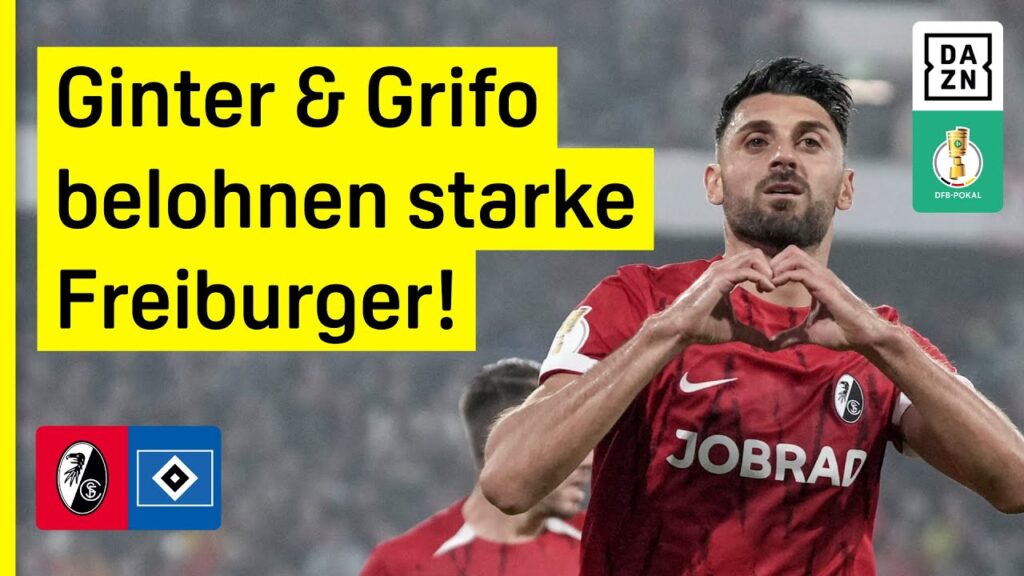 Freiburg feiert Achtelfinal-Einzug dank Ginter & Grifo: SC Freiburg – Hamburger SV | DFB-Pokal Freiburg feiert Achtelfinal-Einzug dank Ginter & Grifo: SC Freiburg - Hamburger SV | DFB-Pokal