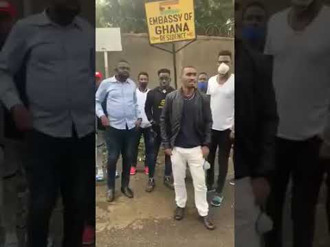 Stranded Ghanaian Players in Ethiopia crying for help and appealing to Government..