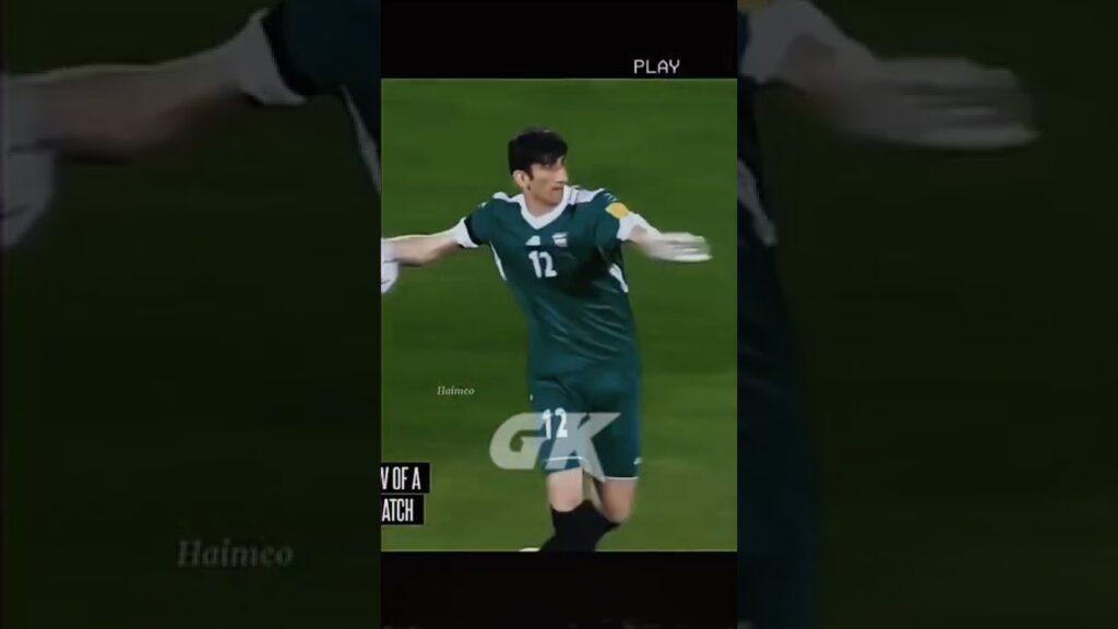 Alireza Biranvand holds the record for throwing a hand ✋ #shorts