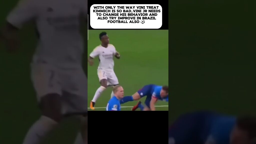 Vinicius Jr attitude needs to be changed #football #ballondor  #realmadrid #cr7 #aura #viniciusjr