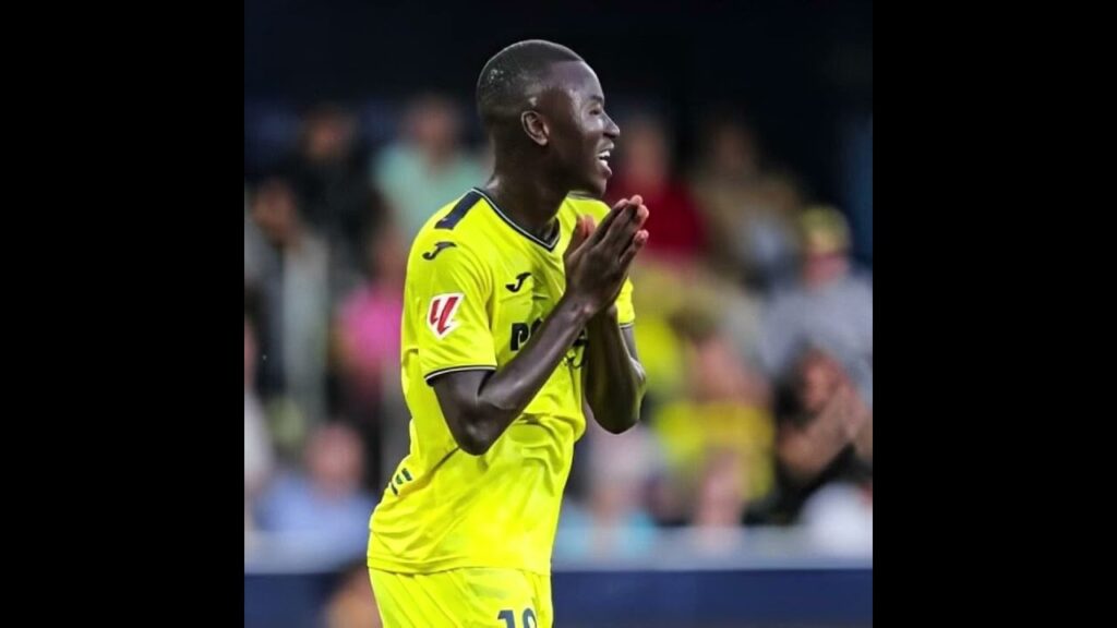 1er but de pape gueye avec Villareal en coupe du ROI 🤴🇸🇳👑😍💛♥️💪🏼
