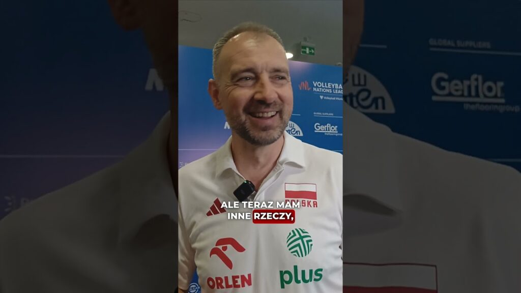 ,,Nie mam teraz lekcji języka polskiego, słucham tylko jak ludzie rozmawiają’’ - Nikola Grbić