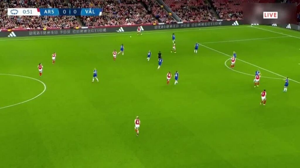 Arsenal W 1-0 Valerenga W - Emily Fox 2'