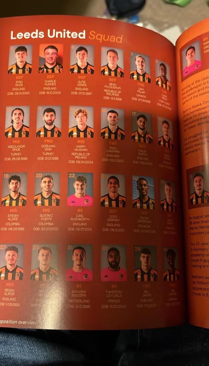 Leeds are looking a little different these days..