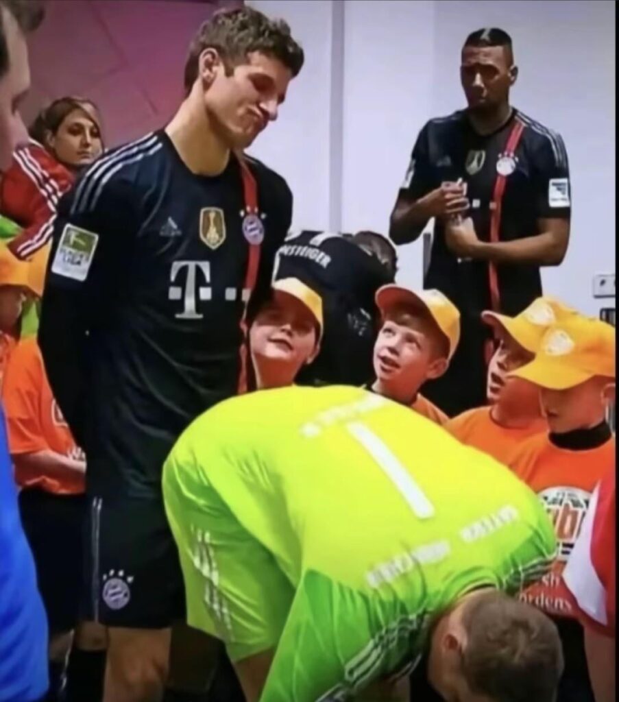 Muller loves Neuer