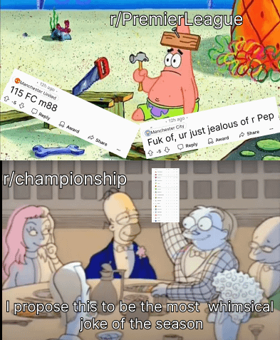 A reminder to the feral animals in r/premierleague of who the classy sophisticates are in English football