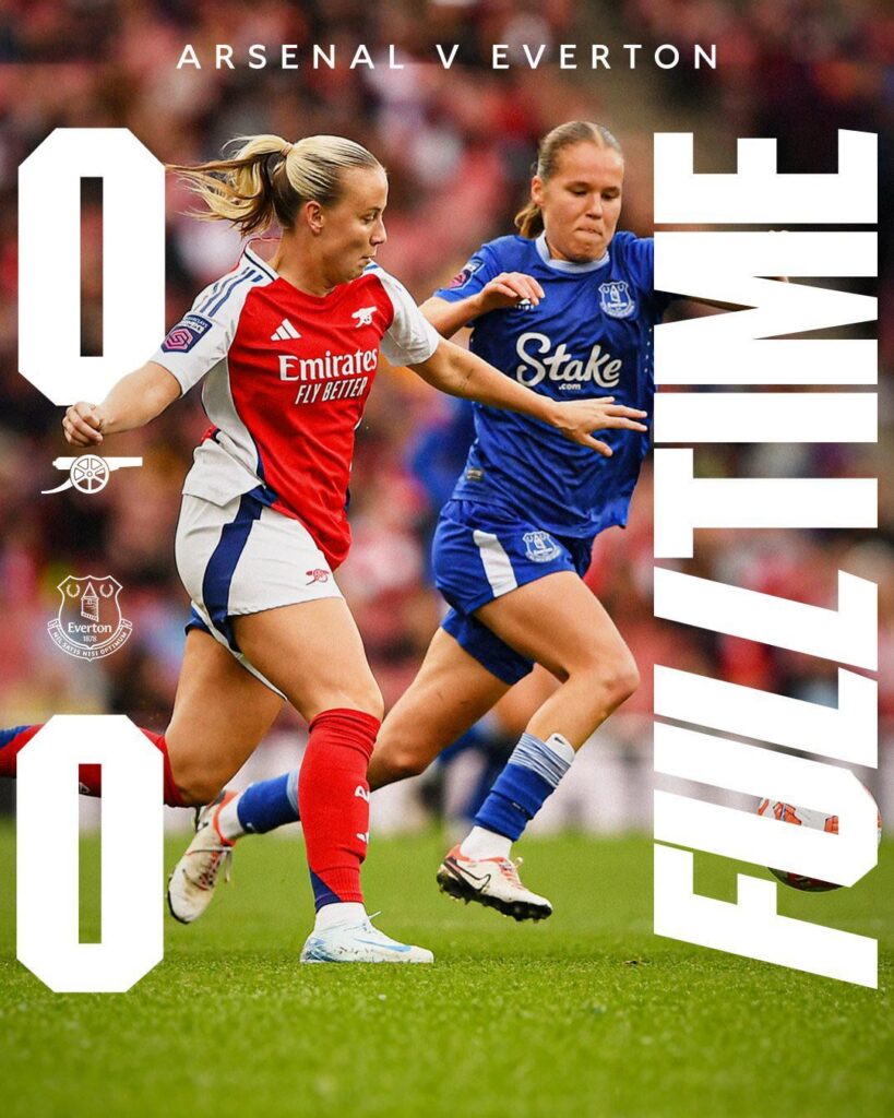 [Arsenal Women] A frustrating afternoon at Emirates Stadium ends in a draw. Our focus turns to Wednesday👊