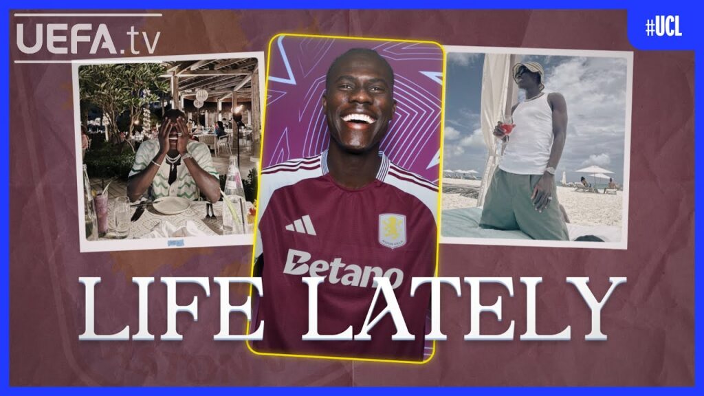 LIFE LATELY with Amadou Onana