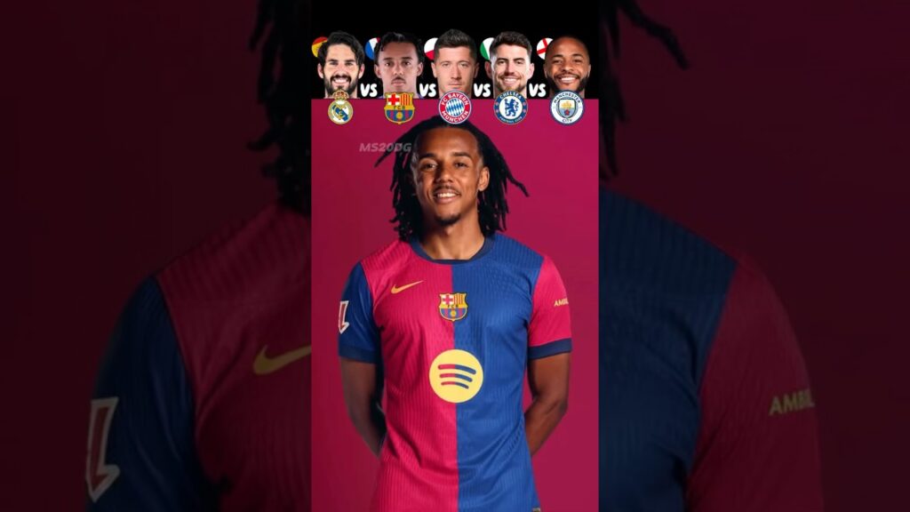 Isco VS Kounde VS Lewandowski VS Jorginho VS Sterling 🥶🔁 Destroyed Future Clubs Challenge