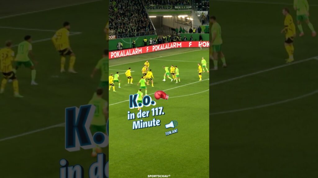 Wind schießt Wolfsburg ins Achtelfinale | Sportschau Fußball #shorts Wind schießt Wolfsburg ins Achtelfinale | Sportschau Fußball #shorts